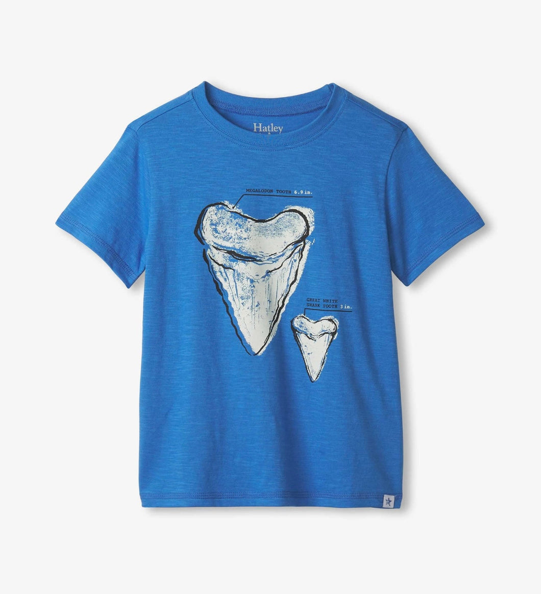 Megalodon Tooth Glow In the Dark Graphic Tee
