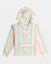 Load image into Gallery viewer, White Salty Stripe Feels Like Summer Hoodie