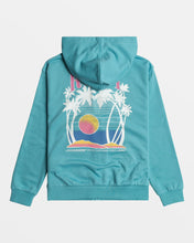 Load image into Gallery viewer, Maui Blue Evening Hike Zip-Up Hoodie