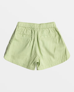 Una Mattina Elastic Waist Shorts- Margarita