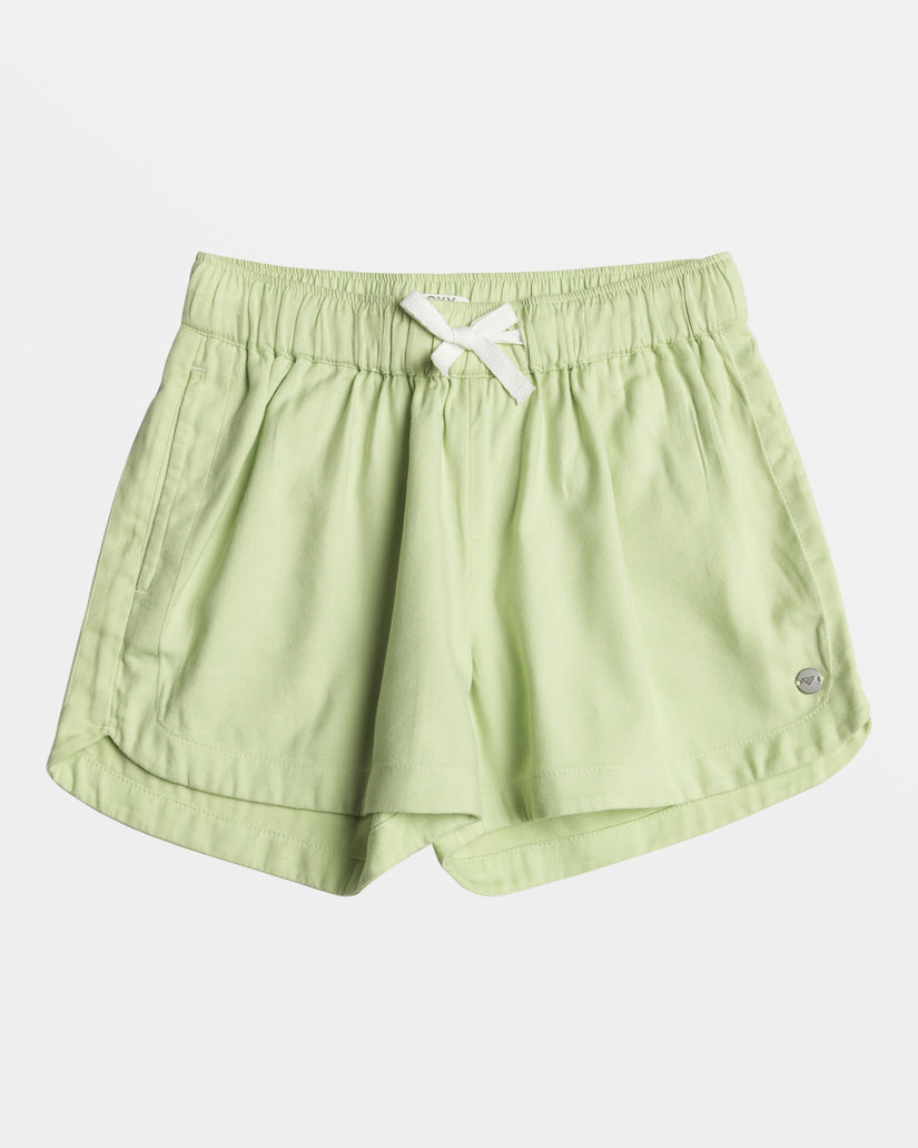 Una Mattina Elastic Waist Shorts- Margarita