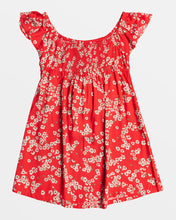 Load image into Gallery viewer, Dancing Is Done Mini Babydoll Dress- Hibiscus Margarita