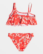 Load image into Gallery viewer, Margarita Flutter Bikini Set- Hibiscus Margarita