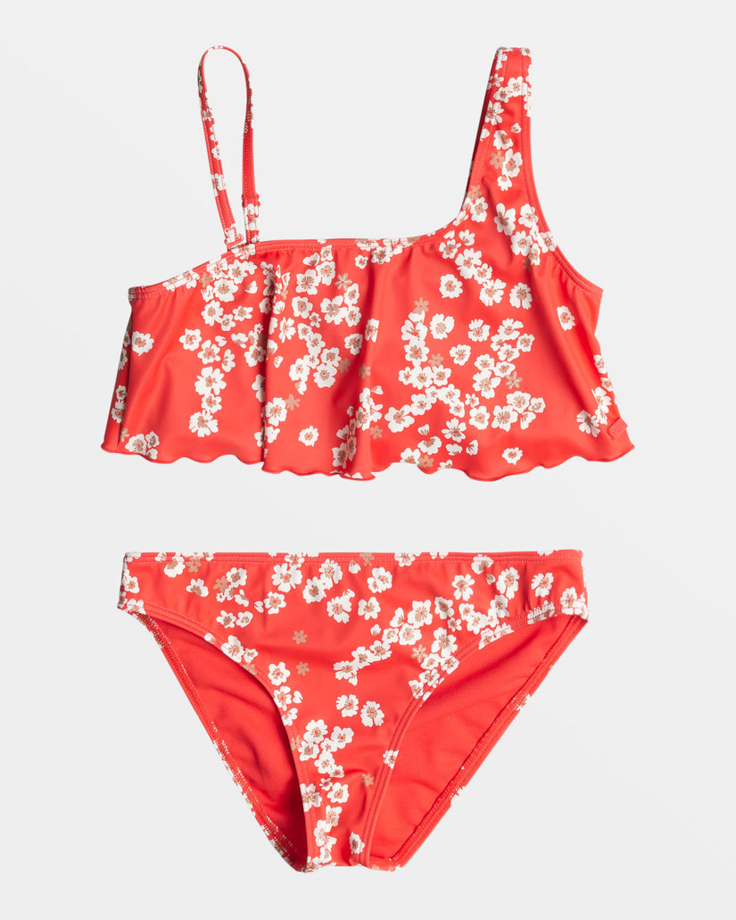 Margarita Flutter Bikini Set- Hibiscus Margarita