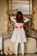 Load image into Gallery viewer, Elizabeth French Red Floral Smocked Dress