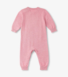 Blush Blossom Baby Doe Sweater Romper