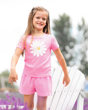 Load image into Gallery viewer, Crinkle Jersey Short Vichy Pink