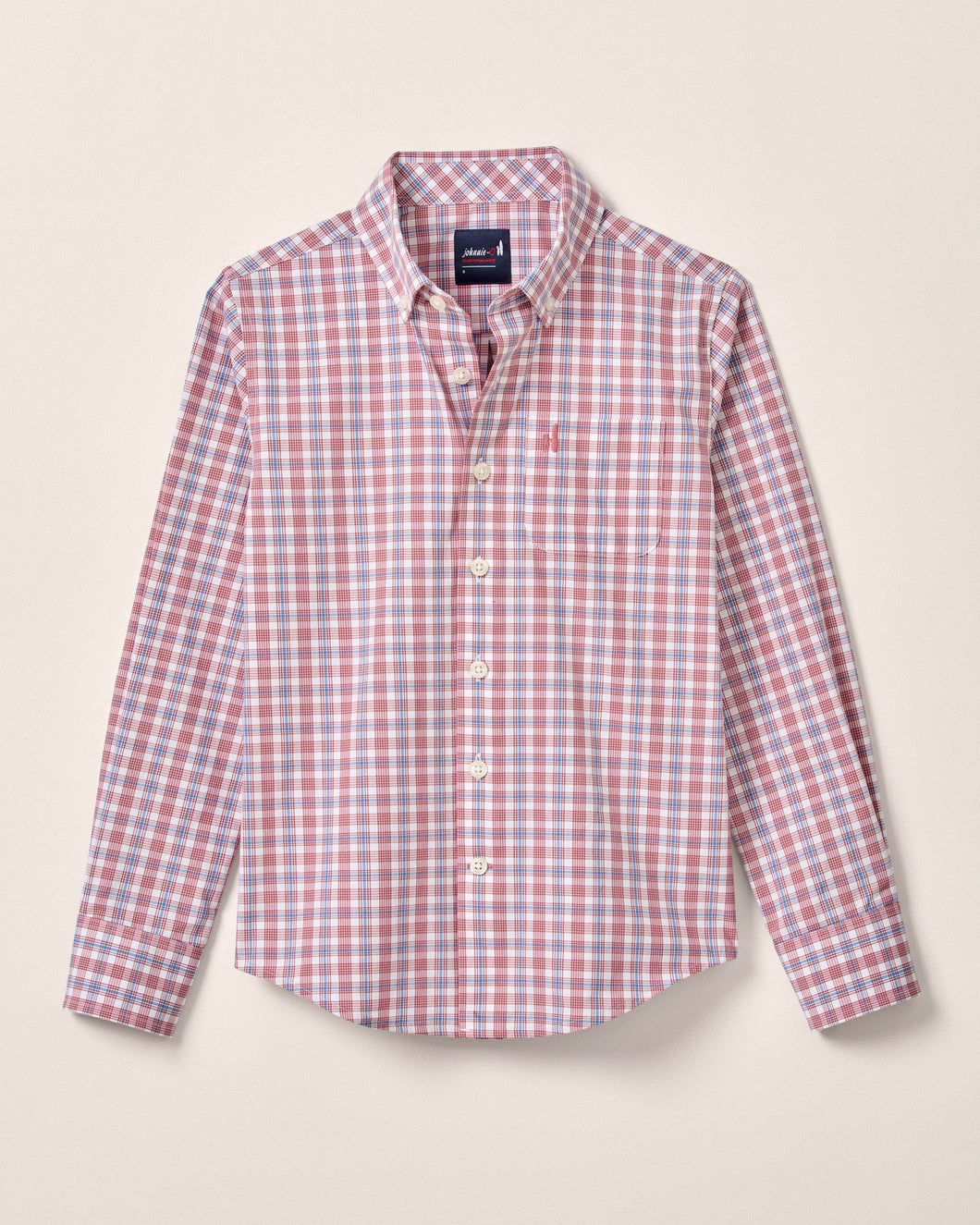 Red Malibu Brantley Performance Jr. Button Down Shirt