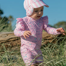Load image into Gallery viewer, Pink Sea LS Sunsuit