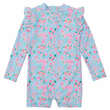 Load image into Gallery viewer, Daisy Chain Longsleeve Sunsuit