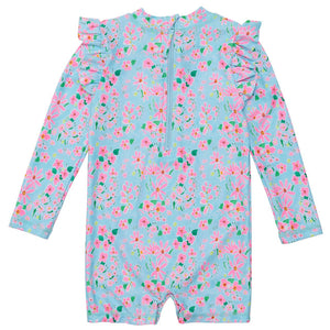 Daisy Chain Longsleeve Sunsuit