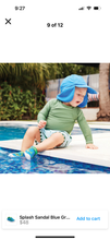 Load image into Gallery viewer, Stride Rite Soft Motion Splash Blue/Green