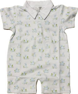 Bunny Short Playsuit PRT Light Blue