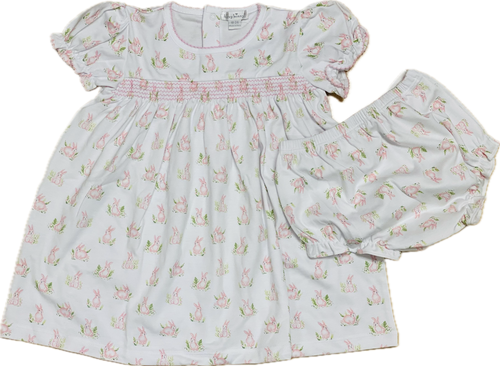 Bunny Dress Set PRT Pink