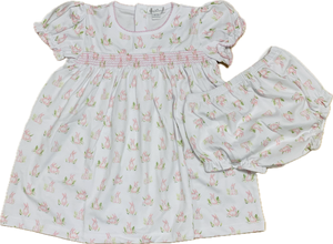 Bunny Dress Set PRT Pink