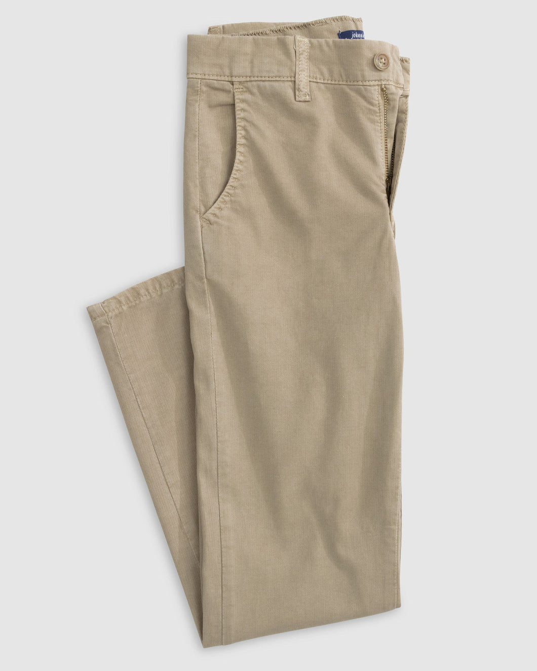 Khaki Cairo Jr. Cotton Stretch Pants