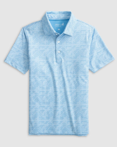 Malibu Gaston Jr. Printed Jersey Performance Polo