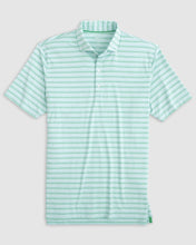 Load image into Gallery viewer, Richie Striped Polo Iceberg