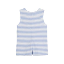 Load image into Gallery viewer, Jack Keene Jon Jon Park City Periwinkle Stripe with Nantucket Navy &amp; Richmond Red Buttons