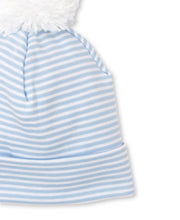 Load image into Gallery viewer, Classic Rib Light Blue Stripe Hat