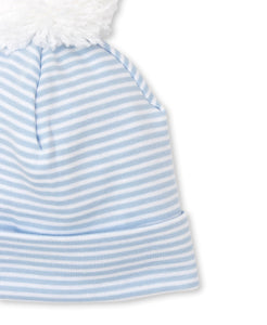 Classic Rib Light Blue Stripe Hat