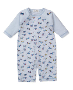 Light Blue Air Adventures Playsuit