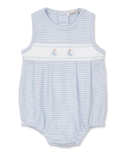 Light Blue Saturday Regatta Striped Bubble
