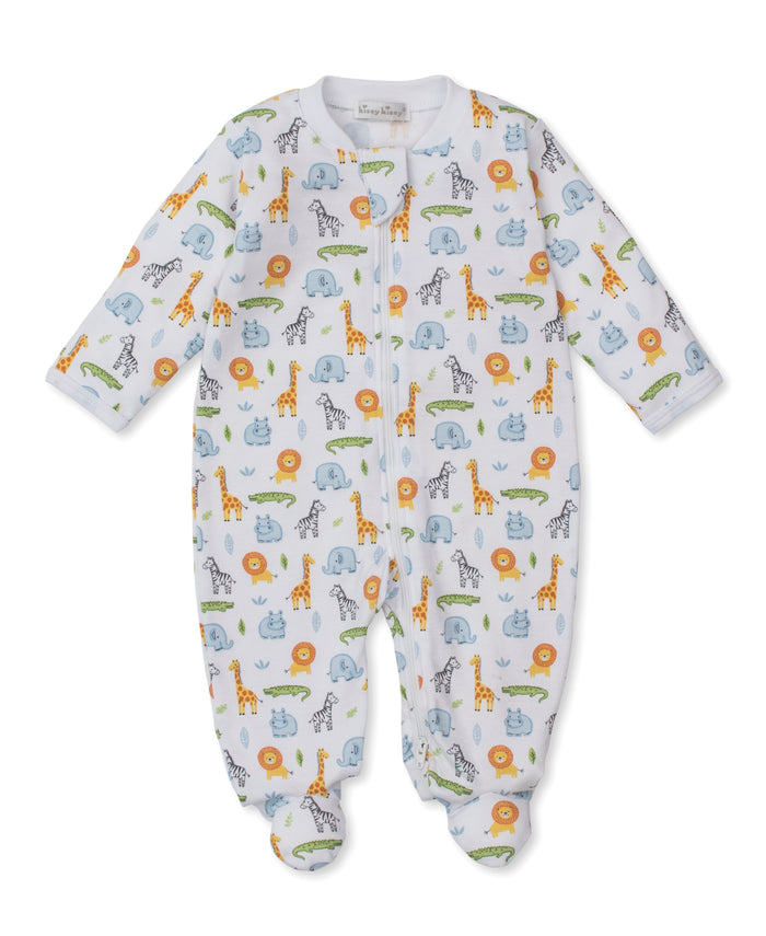 Safari Wild Zipper Footie