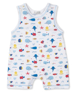 Short Playsuit Sea Life Fun