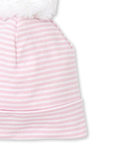 Classic Rib Light Pink Stripe Hat