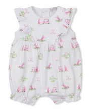 Load image into Gallery viewer, Pink Fairway Foursome Short Playsuit