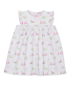 Pink Fairway Foursome Toddler Dress