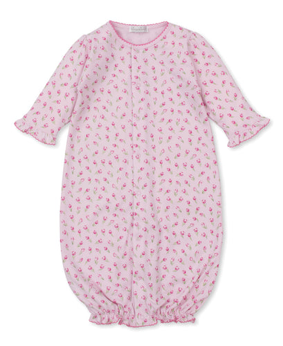 Pink Tulip Blossoms Pink Convertible Gown