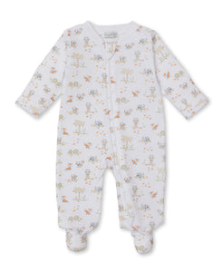 Forest Frolic Zip Footie