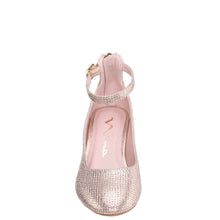 Load image into Gallery viewer, Nina Lennie2 Light Gold Shimmer Heels