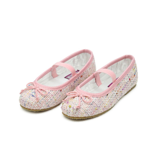 L'Amour Sabrina Tweed Flats