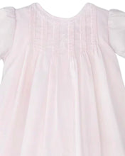 Load image into Gallery viewer, Lace Embroidered Pink Heirloom Girls Daygown