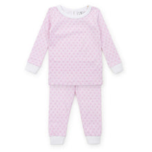 Load image into Gallery viewer, Scalloped in Pink Ava Pima Cotton Pajama Set