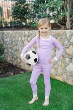 Load image into Gallery viewer, Soccer Girl Ava Pima Cotton Pajama Set