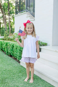 American Flag Ella Short Set