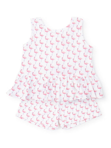 Fabulous Flamingos Poppy Short Set