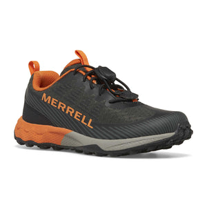 Merrell Agility Peak Olive Black & Orange Sneakers