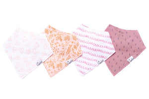 Lola Bandana Bib Set 4pk