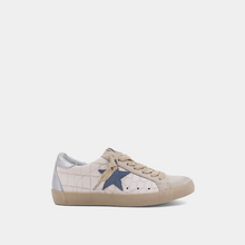 Load image into Gallery viewer, ShuShop Paula Kids Beige Crocodile Sneakers