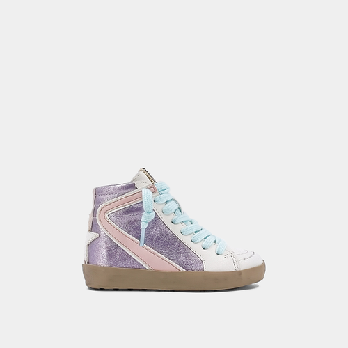 Rooney Metallic Purple Sneakers