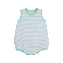 Load image into Gallery viewer, Patton Play Bubble Buckhead Blue Stripe with Grace Bay Green