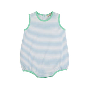 Patton Play Bubble Buckhead Blue Stripe with Grace Bay Green