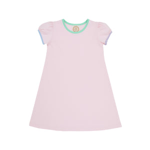 Penny's Play Dress Palm Beach Pink With Grace Bay Green, Beale Street Blue, And Lauderdale Lavender Trim