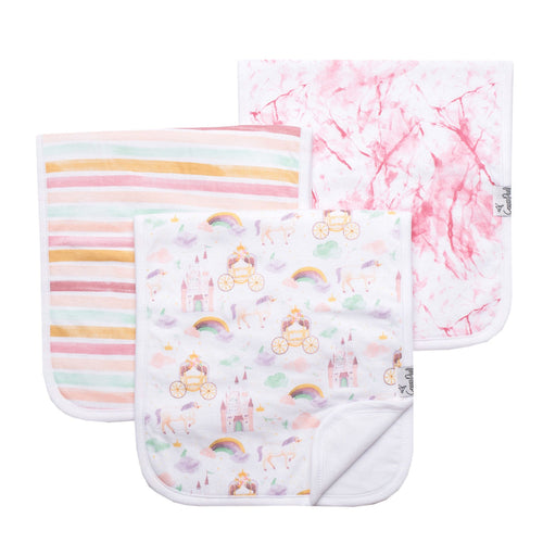 Enchanted Burp Cloth Set 3pk