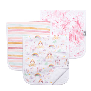 Enchanted Burp Cloth Set 3pk